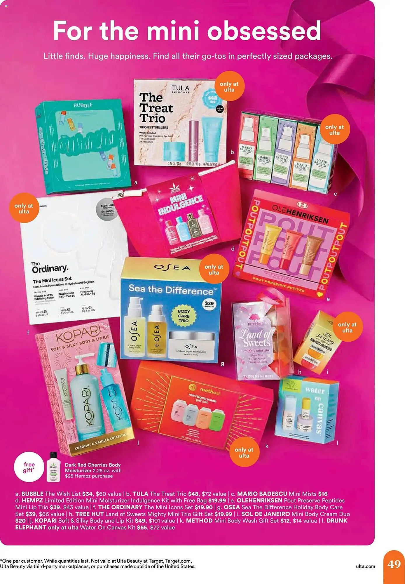 Weekly ad Ulta Beauty weekly ad from October 26 to November 22 2025 - Page 49