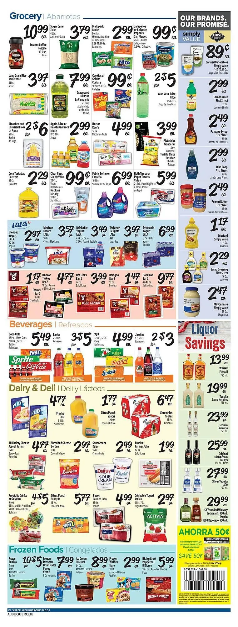 Weekly ad El Super Weekly Ad from July 2 to July 8 2025 - Page 2