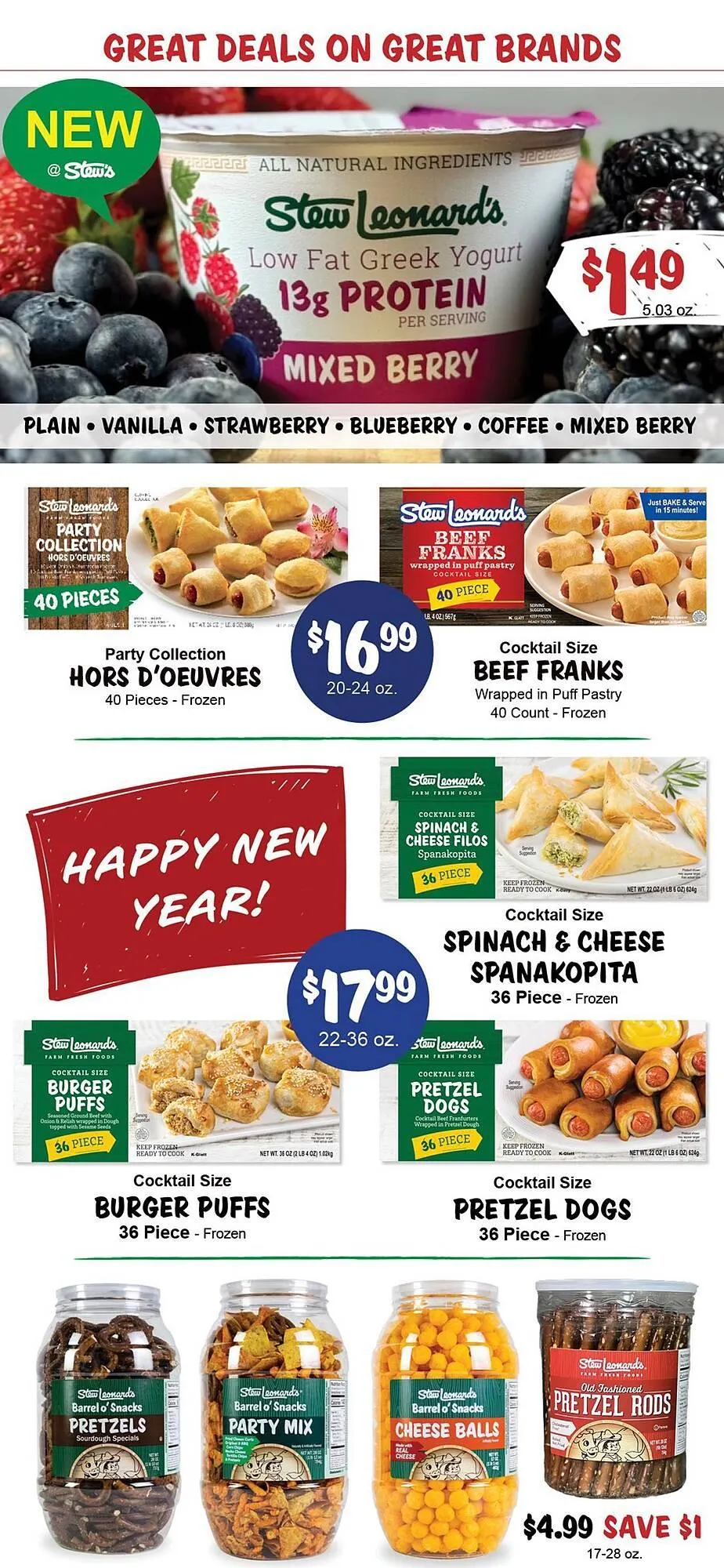 Weekly ad Stew Leonard's flyer from December 26 to January 1 2026 - Page 12