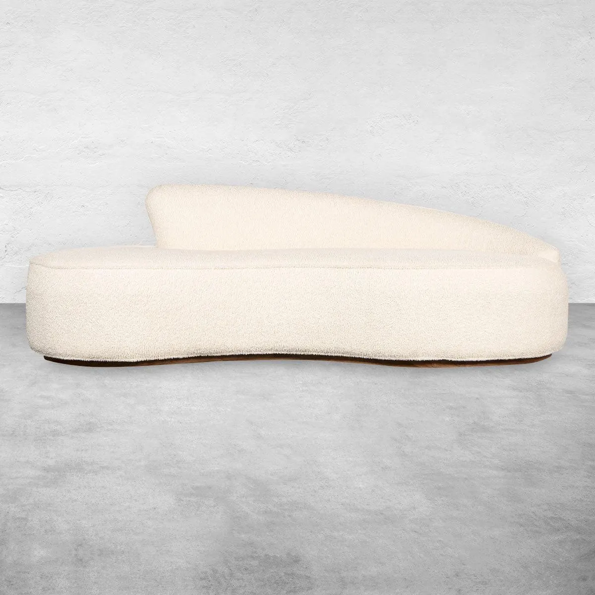 Marseille 2 Sofa in Faux Sheepskin