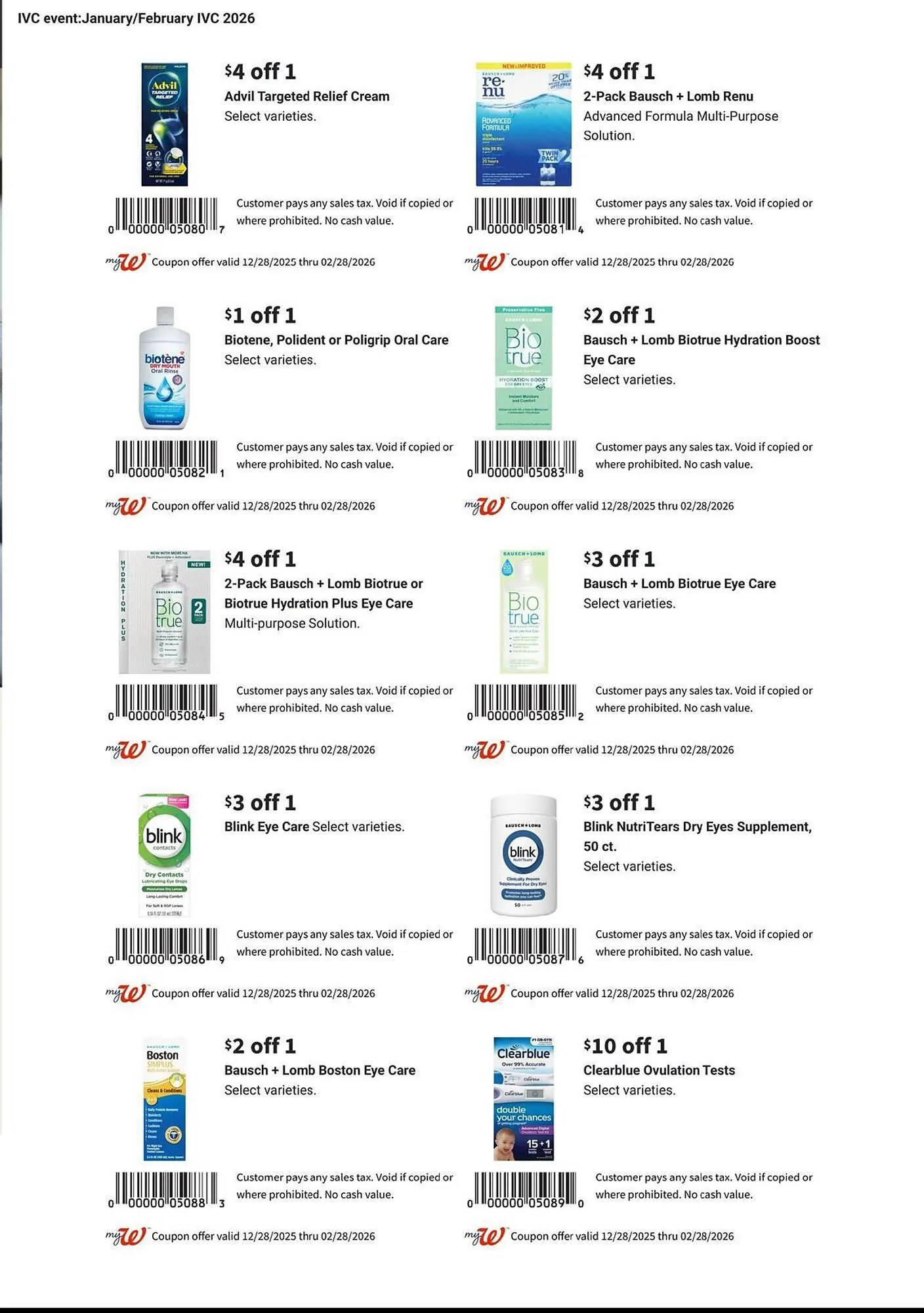 Weekly ad Walgreens weekly ad from December 28 to January 31 2026 - Page 6