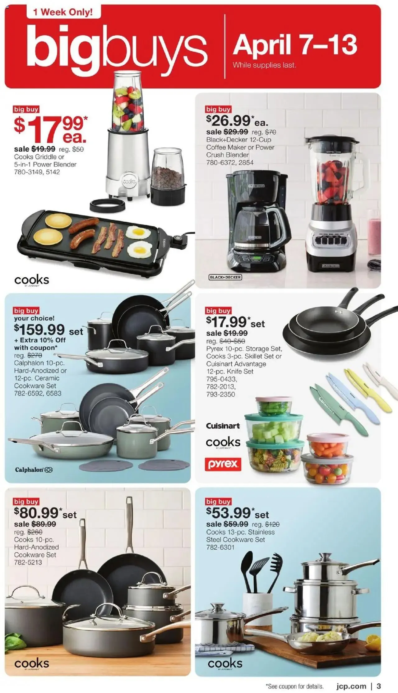 Weekly ad JCPenney Biggest Home Sale of the Season from April 7 to April 27 2025 - Page 2