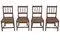Dining Chairs in Oak, Set of 4
