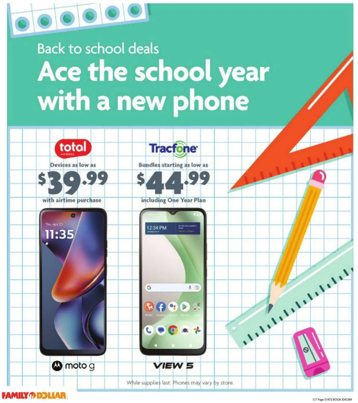Weekly ad Family Dollar Current weekly ad from July 7 to September 1 2025 - Page 13