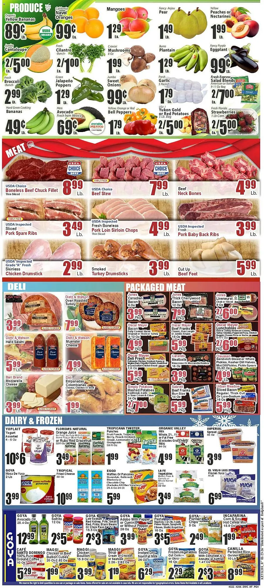 Weekly ad Key Food circular from January 23 to January 29 2026 - Page 4