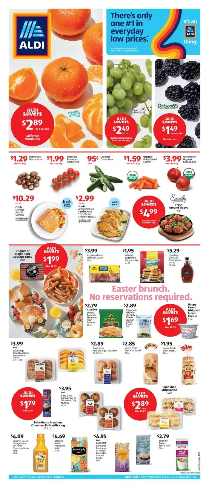 Weekly ad Current special promotions from April 2 to April 8 2025 - Page 1