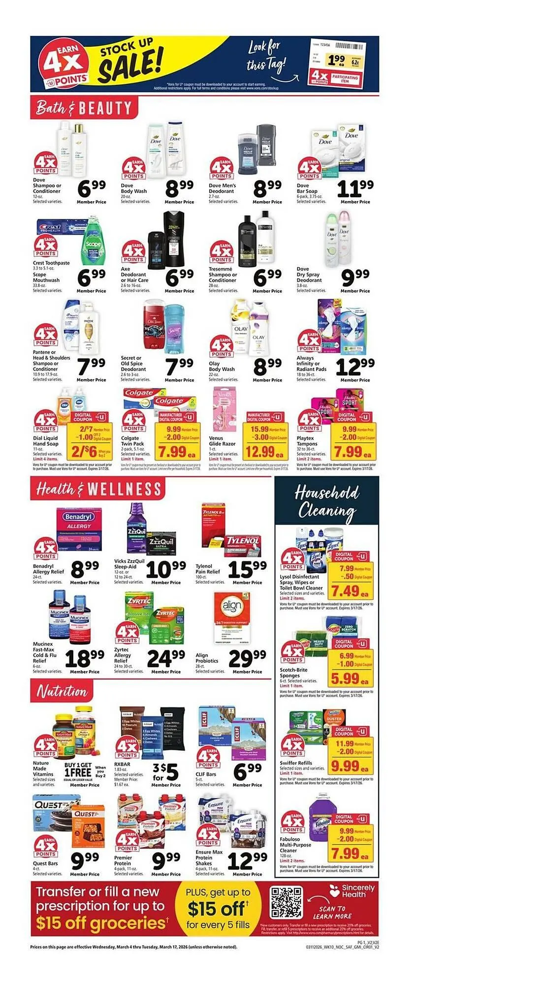 Weekly ad Vons weekly ad from March 11 to March 17 2026 - Page 6