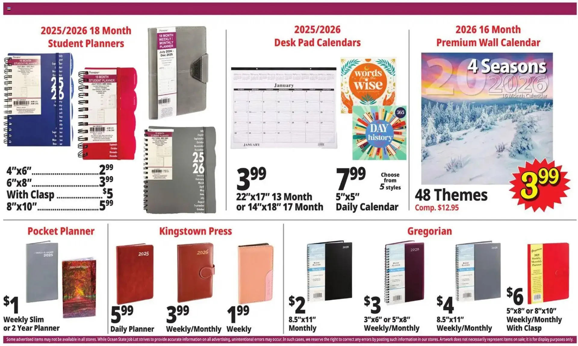 Weekly ad Ocean State Job Lot flyer from November 13 to November 19 2025 - Page 21