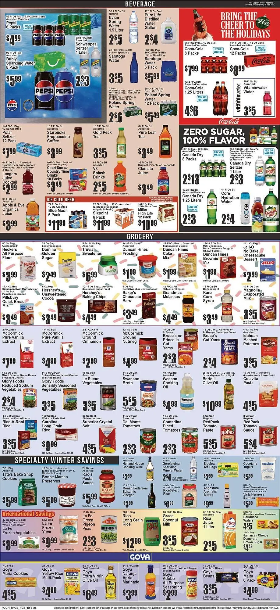 Weekly promotion The Food Emporium circular spanning from December 5 to December 11 2025 - Page 4 for Catalogue 365