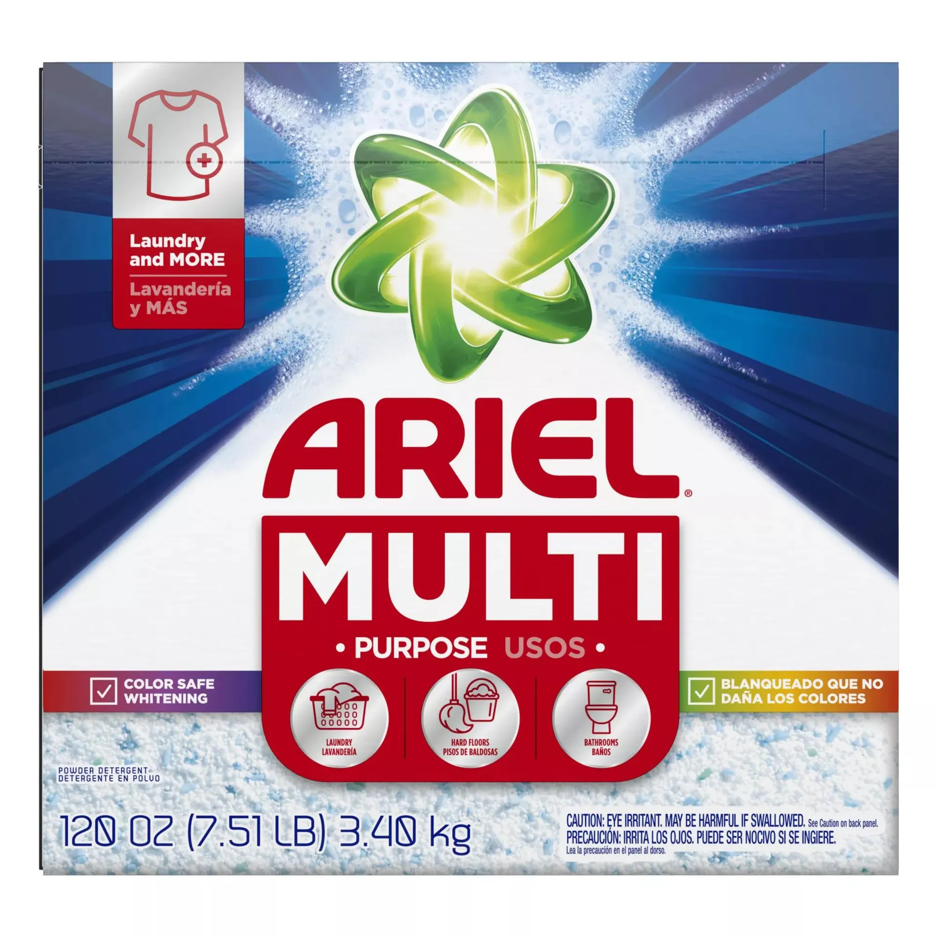 Ariel Color Safe Multi-Use Powder, 2 pk./120 oz.