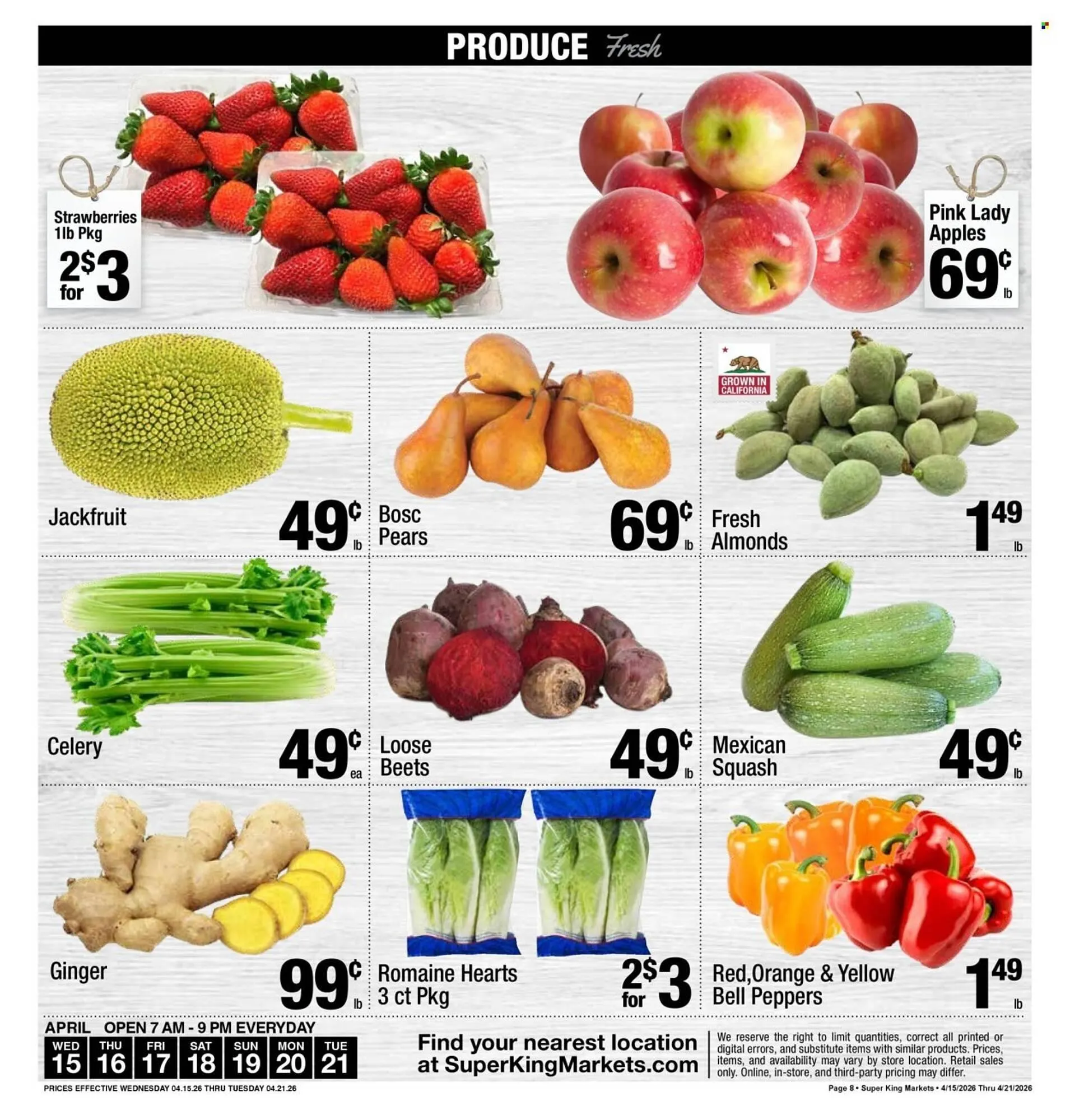 Weekly ad Super King Markets weekly ad from April 15 to April 21 2026 - Page 9