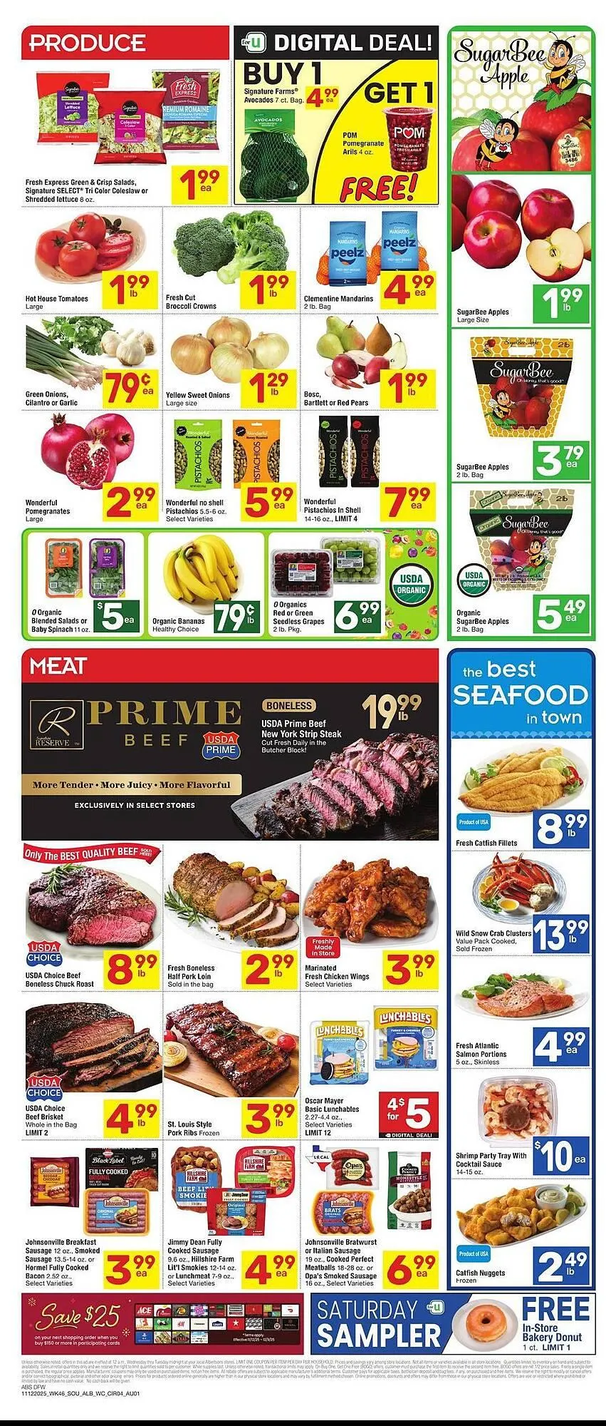 Weekly promotion Albertsons weekly ad spanning from November 12 to November 18 2025 - Page 5 for Catalogue 365
