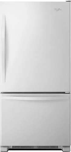 Whirlpool® 18.7 cu. ft. White Bottom-Freezer Refrigerator