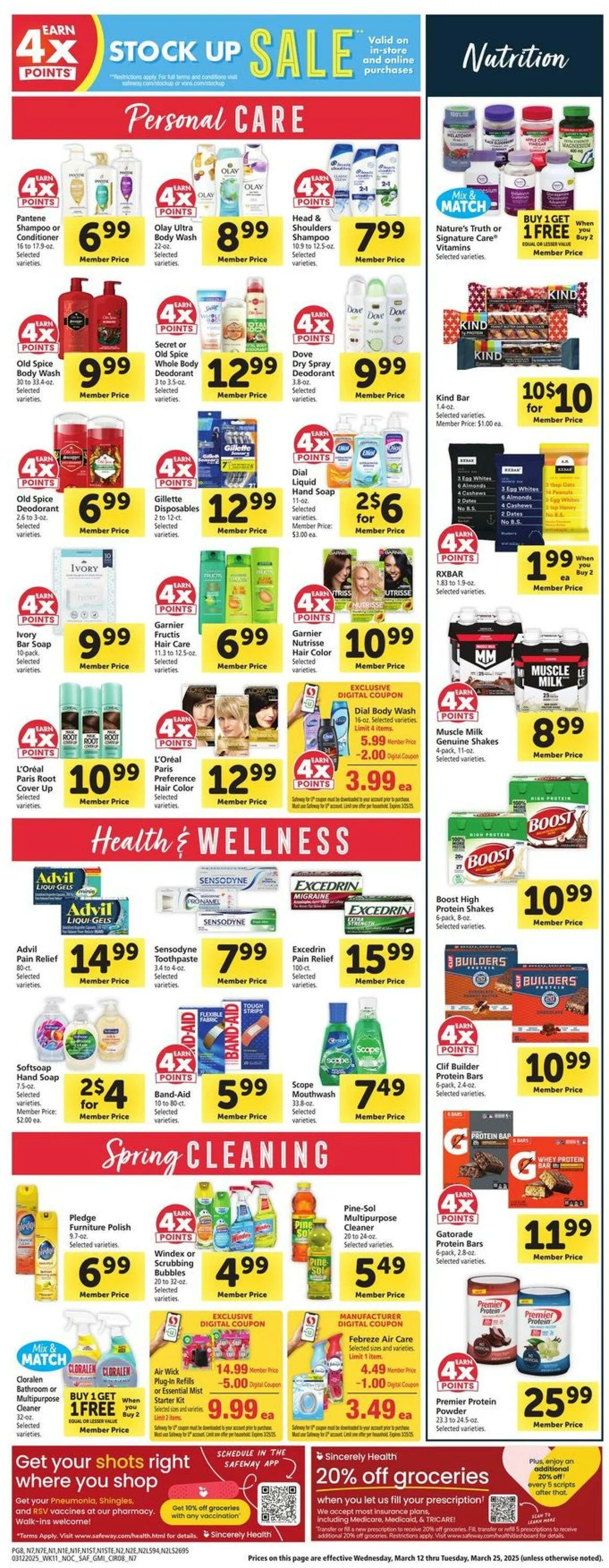 Catálogo de Safeway Current weekly ad 12 de marzo al 18 de marzo 2025 - Página 8