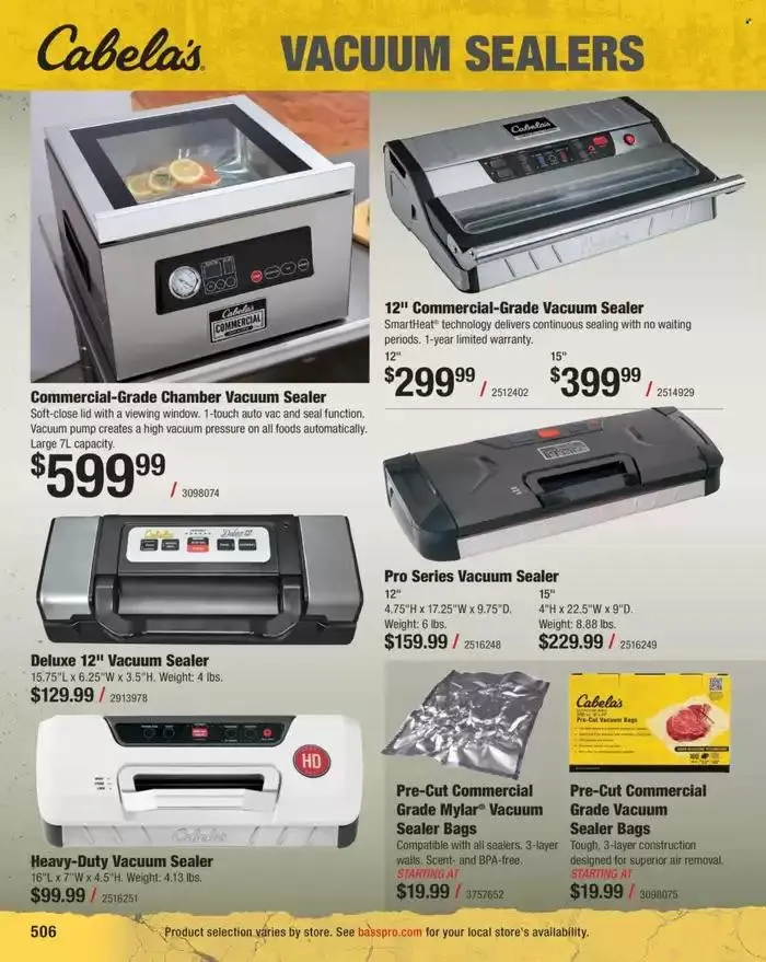 Weekly ad Cabela's Weekly ad from January 31 to February 6 2025 - Page 506