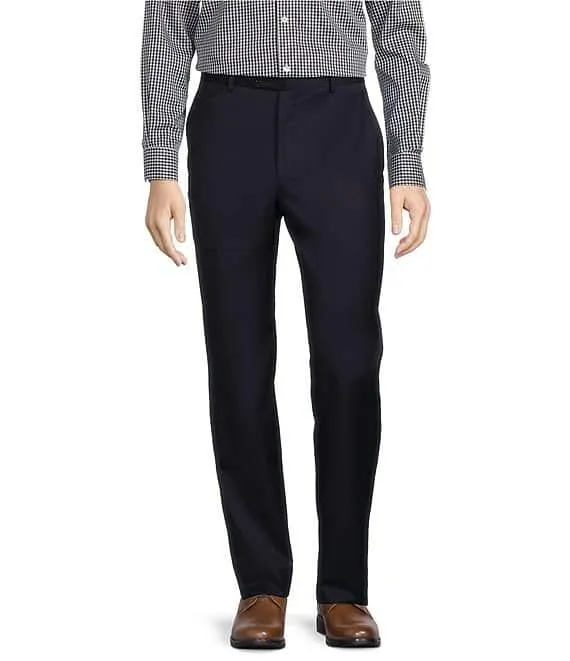 New York Modern Fit Flat Front Dress Pants