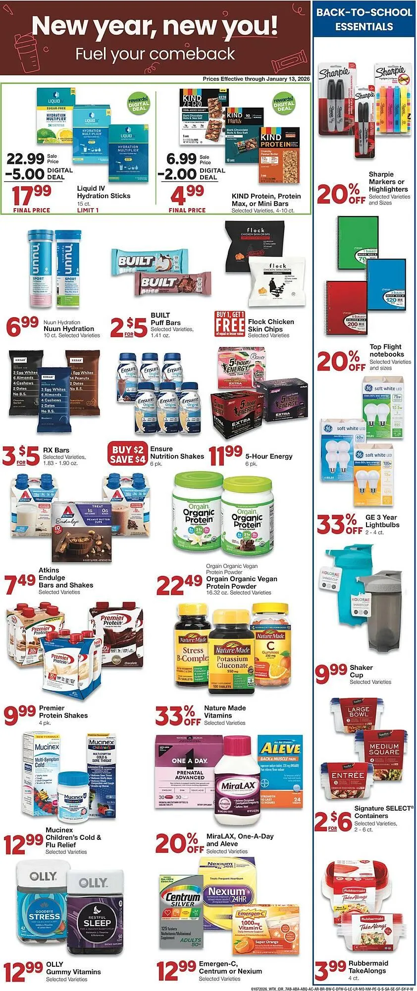 Weekly ad United Supermarkets weekly ad from January 7 to January 13 2026 - Page 7