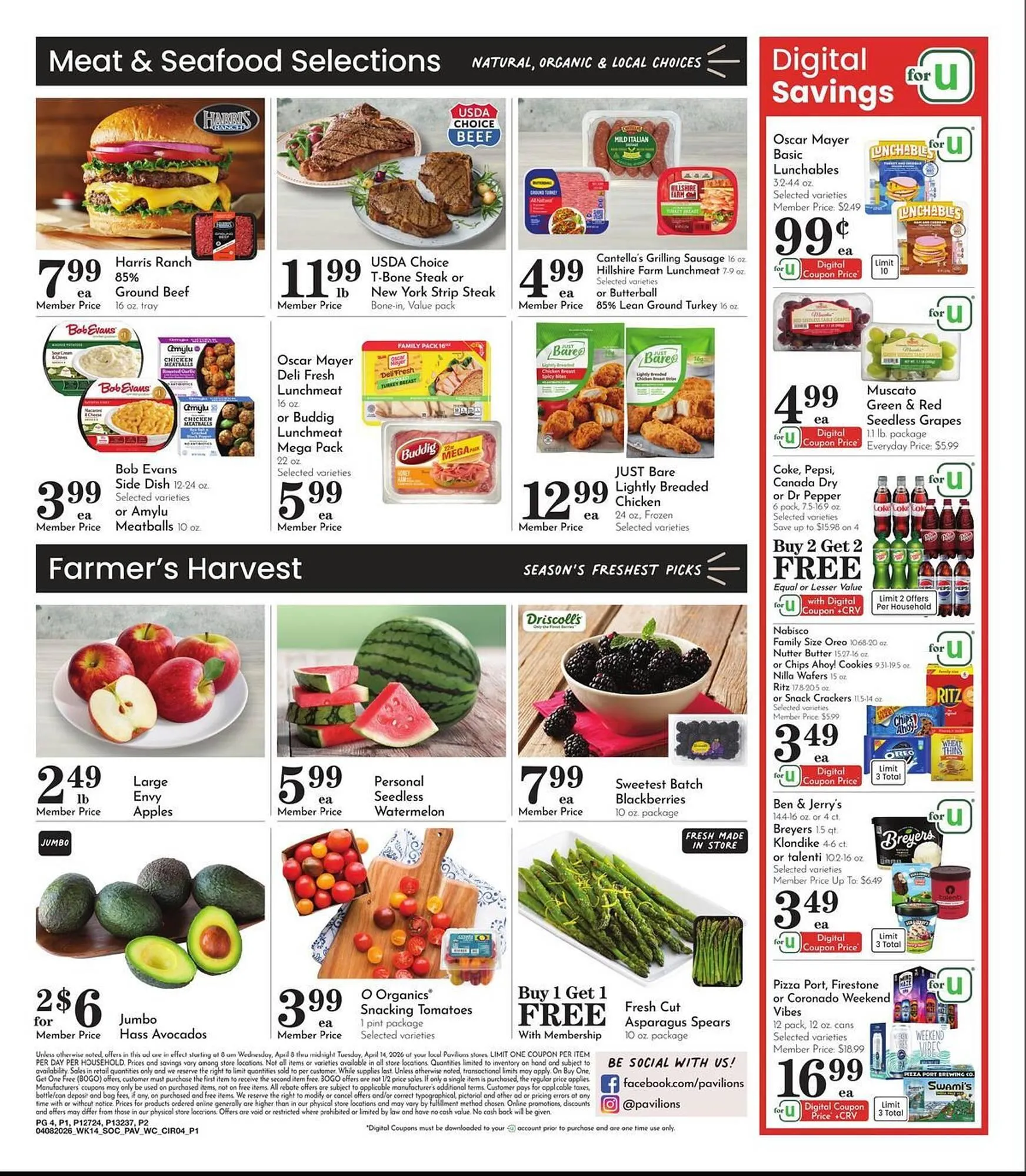 Weekly ad Pavilions weekly ad from April 8 to April 14 2026 - Page 4