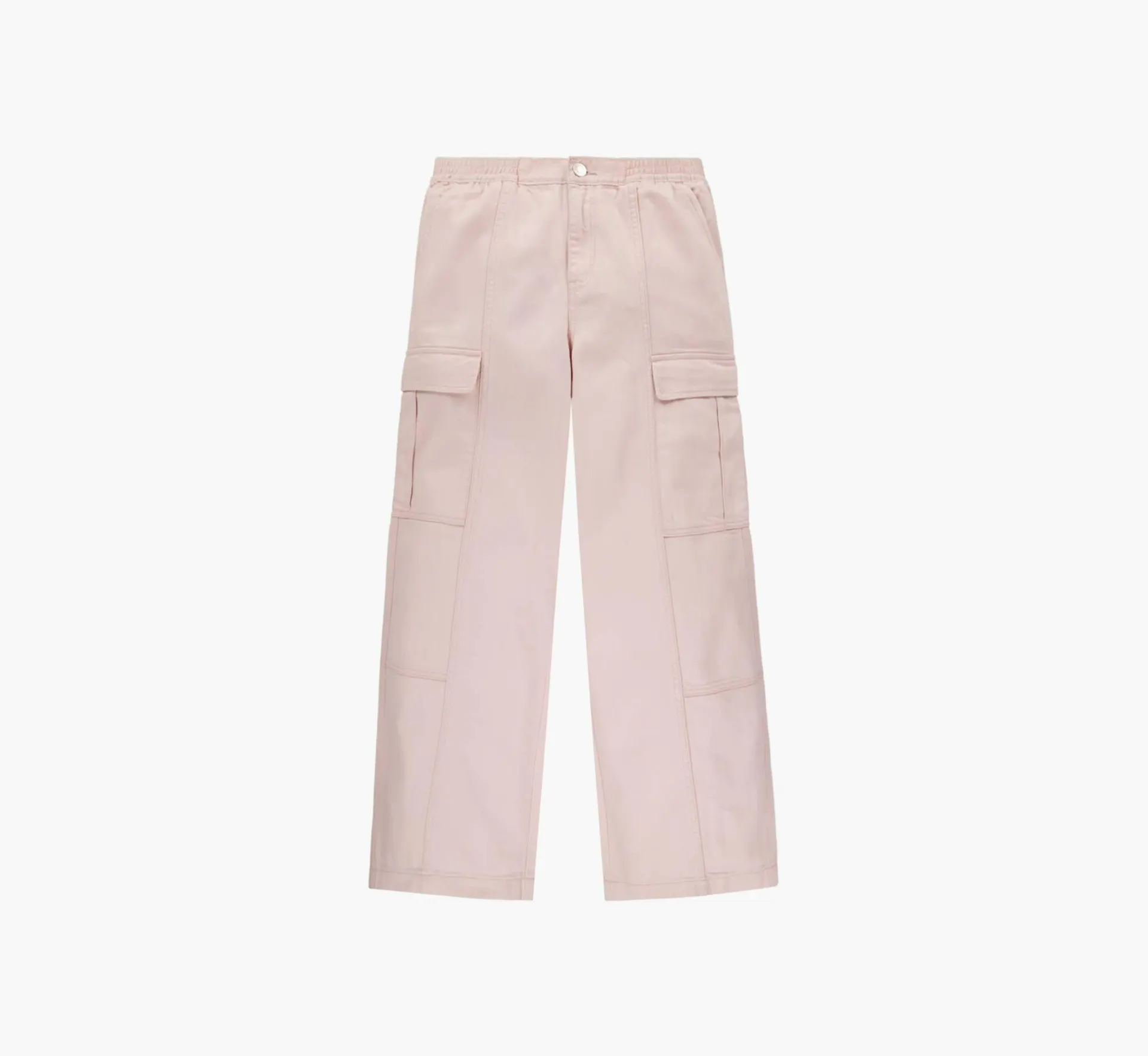 High Rise Baggy Cargo Pants Big Girls 7-16