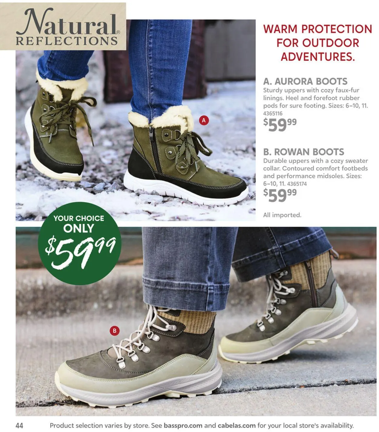 Weekly promotion Cabela's Current weekly ad spanning from November 30 to December 14 2025 - Page 44 for Catalogue 365