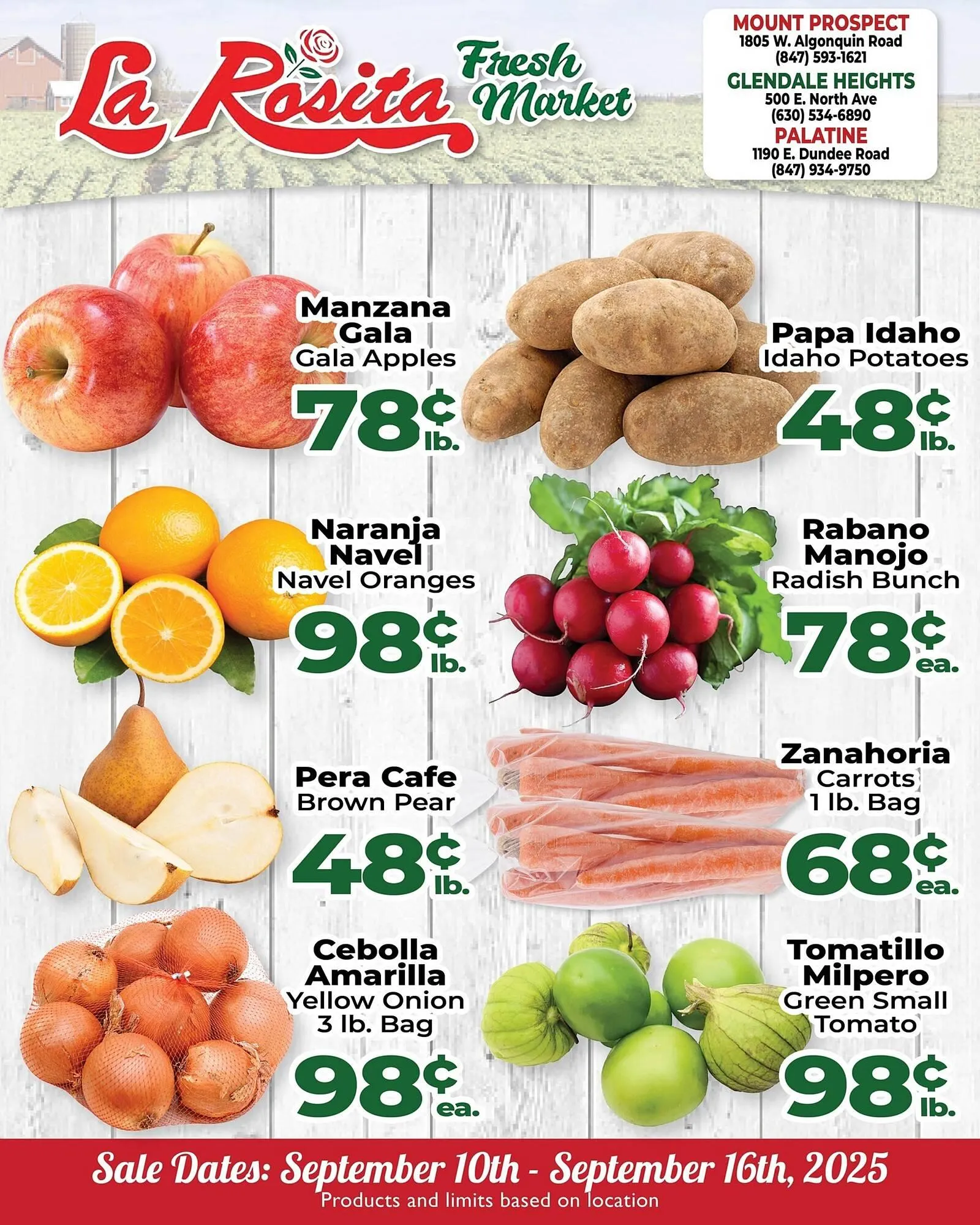 Weekly ad La Rosita Fresh Market weekly ad from September 10 to September 16 2025 - Page 3