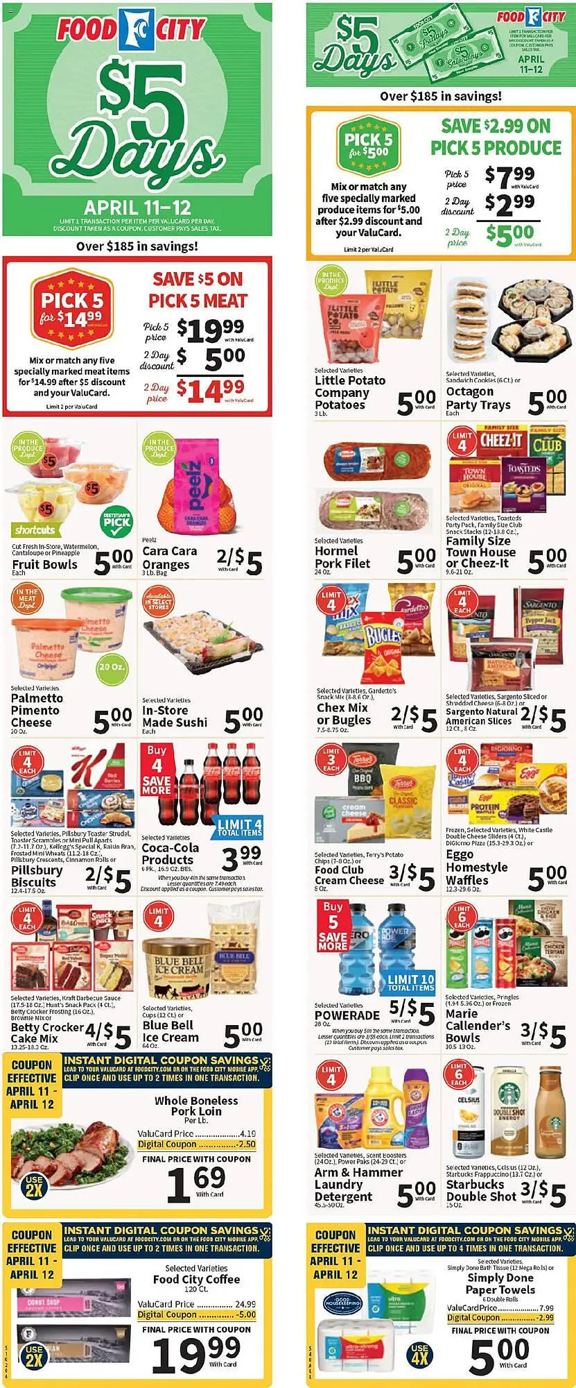 Weekly ad Food City Weekly Ad from April 9 to April 16 2025 - Page 1