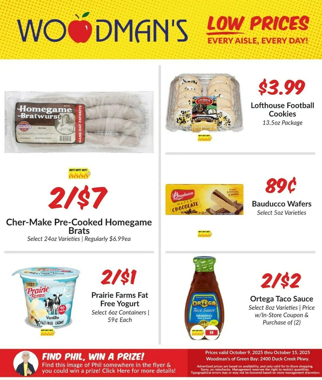 Weekly ad Woodman's Market - GREEN BAY, WI from October 9 to October 15 2025 - Page 1