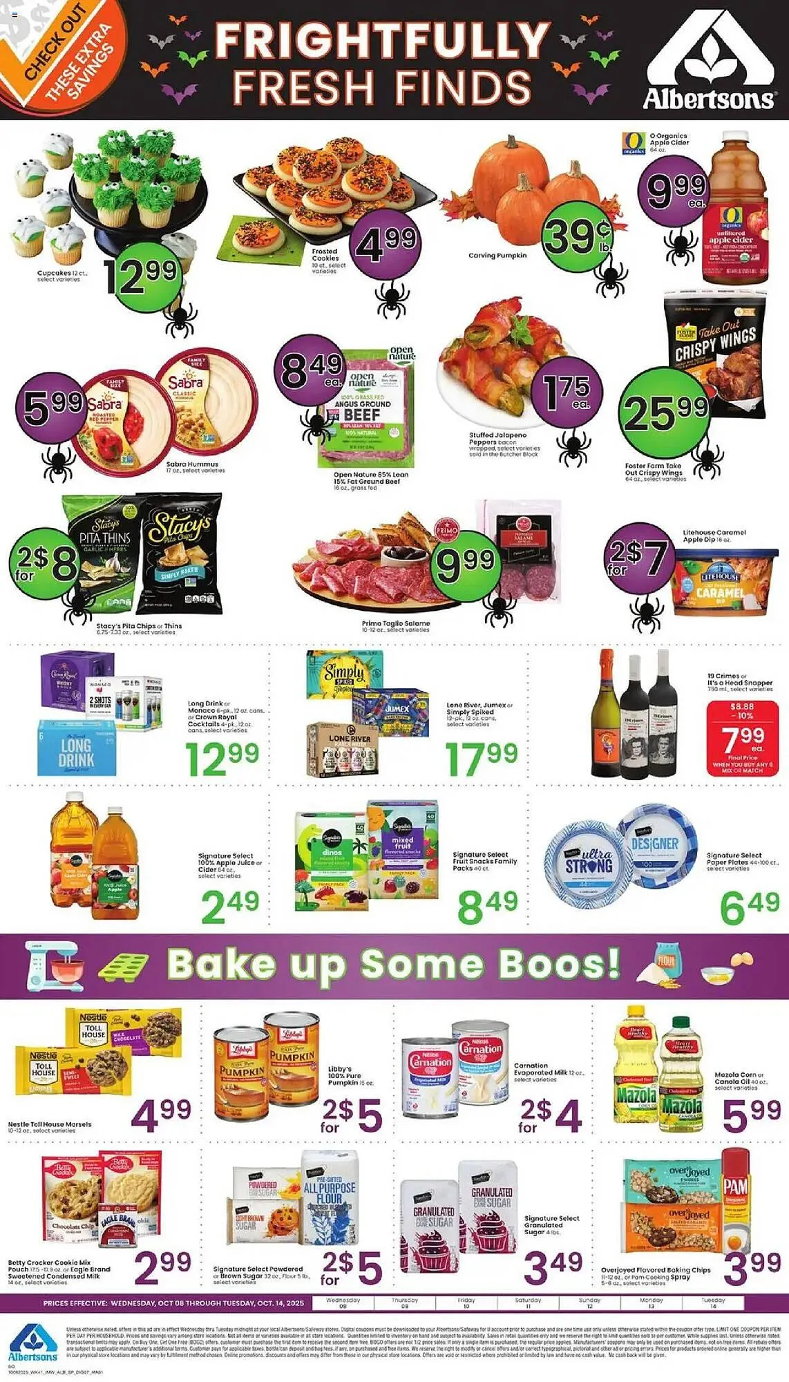 Weekly ad Albertsons weekly ad from October 8 to October 15 2025 - Page 1