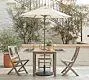 Indio Eucalyptus Drop Leaf Outdoor Dining Table