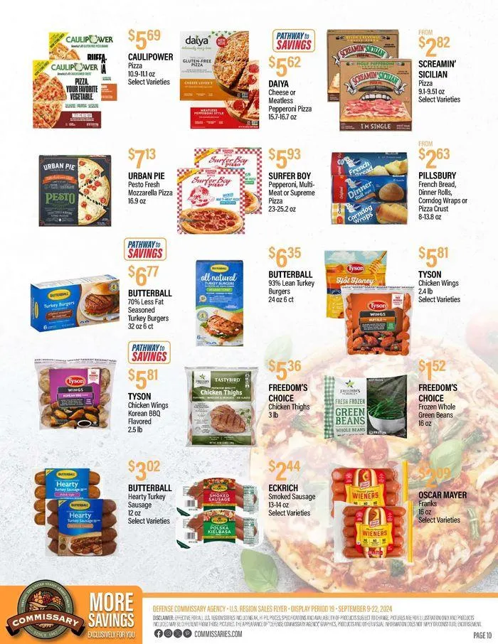 Weekly ad Flyer Commissary from September 9 to September 22 2024 - Page 10
