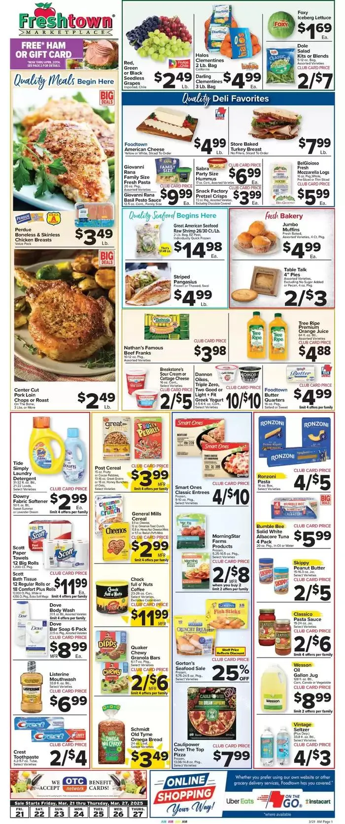 Weekly ad Current special promotions from March 21 to March 27 2025 - Page 1