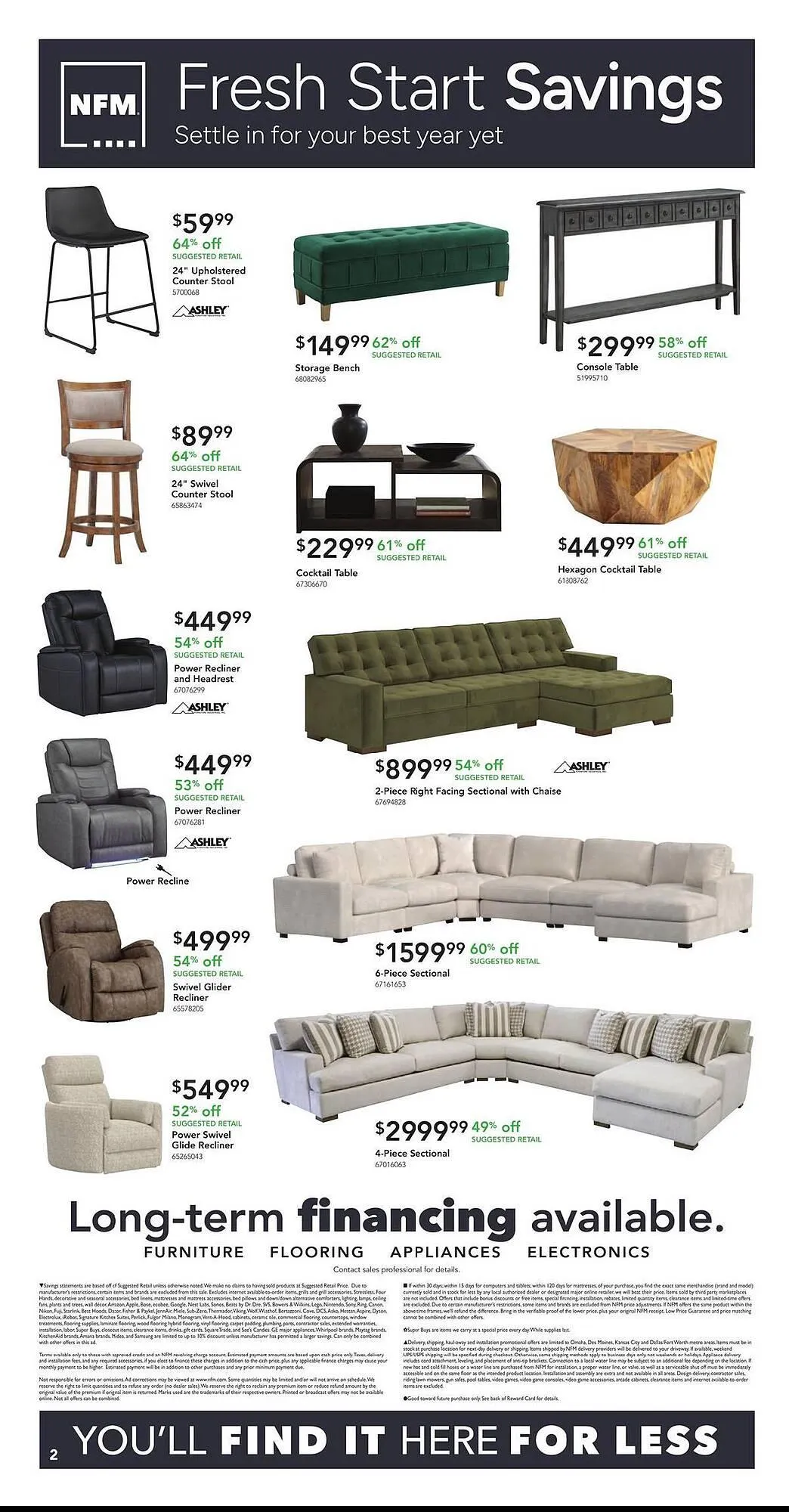 Weekly ad Nebraska Furniture Mart weekly ad from January 7 to January 13 2026 - Page 2