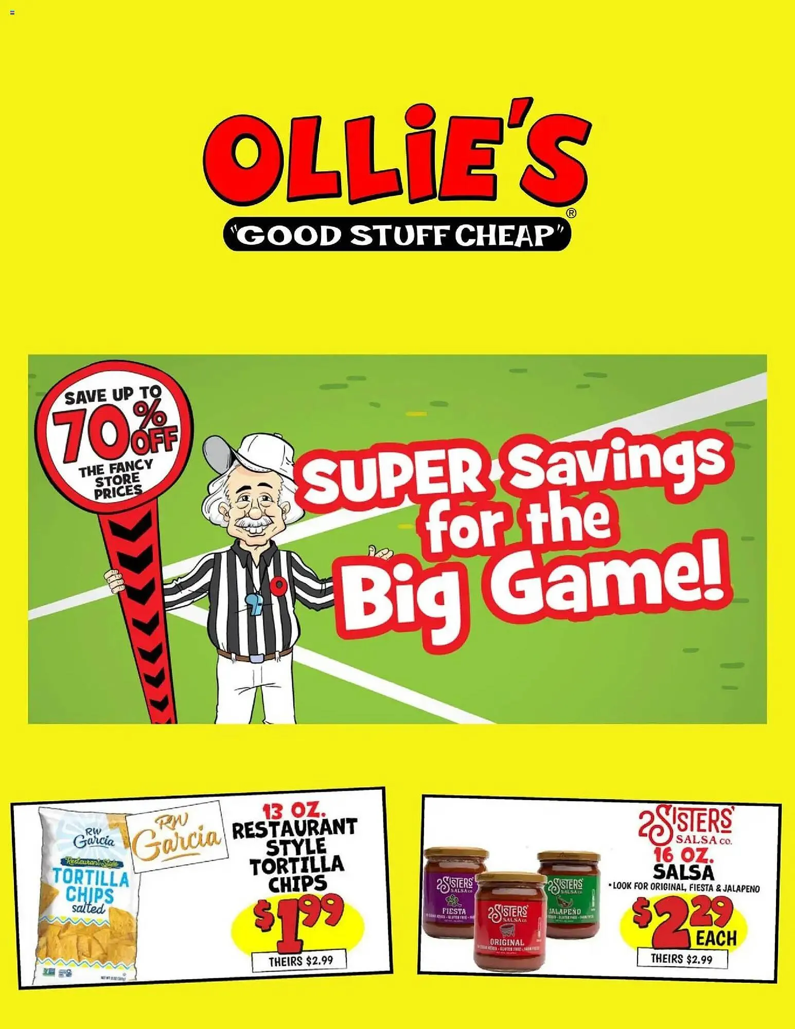 Ollies weekly ad - 1