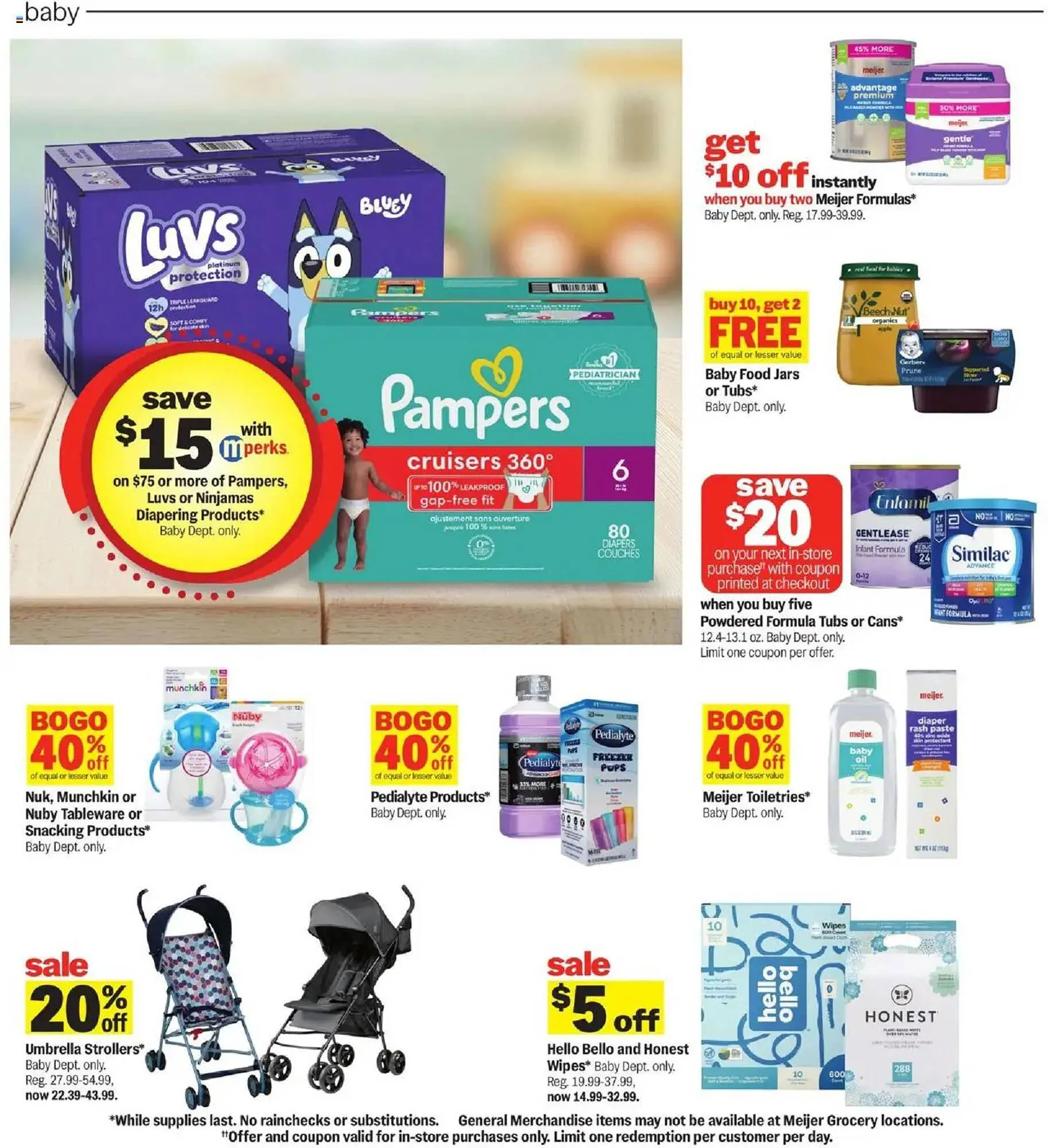 Weekly ad Meijer Weekly Ad from March 30 to April 5 2025 - Page 39