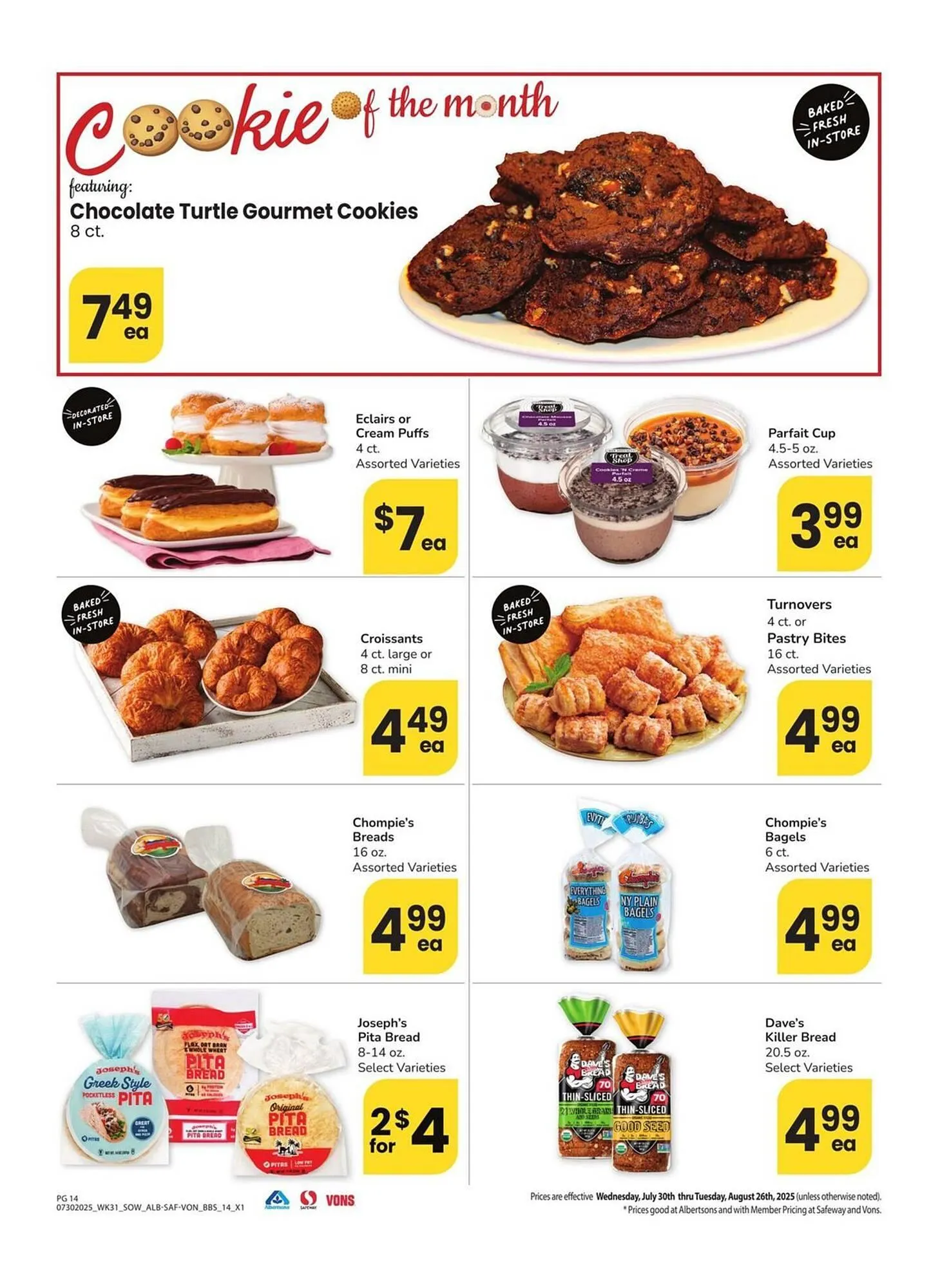 Weekly ad Albertsons Weekly Ad from July 30 to August 26 2025 - Page 14
