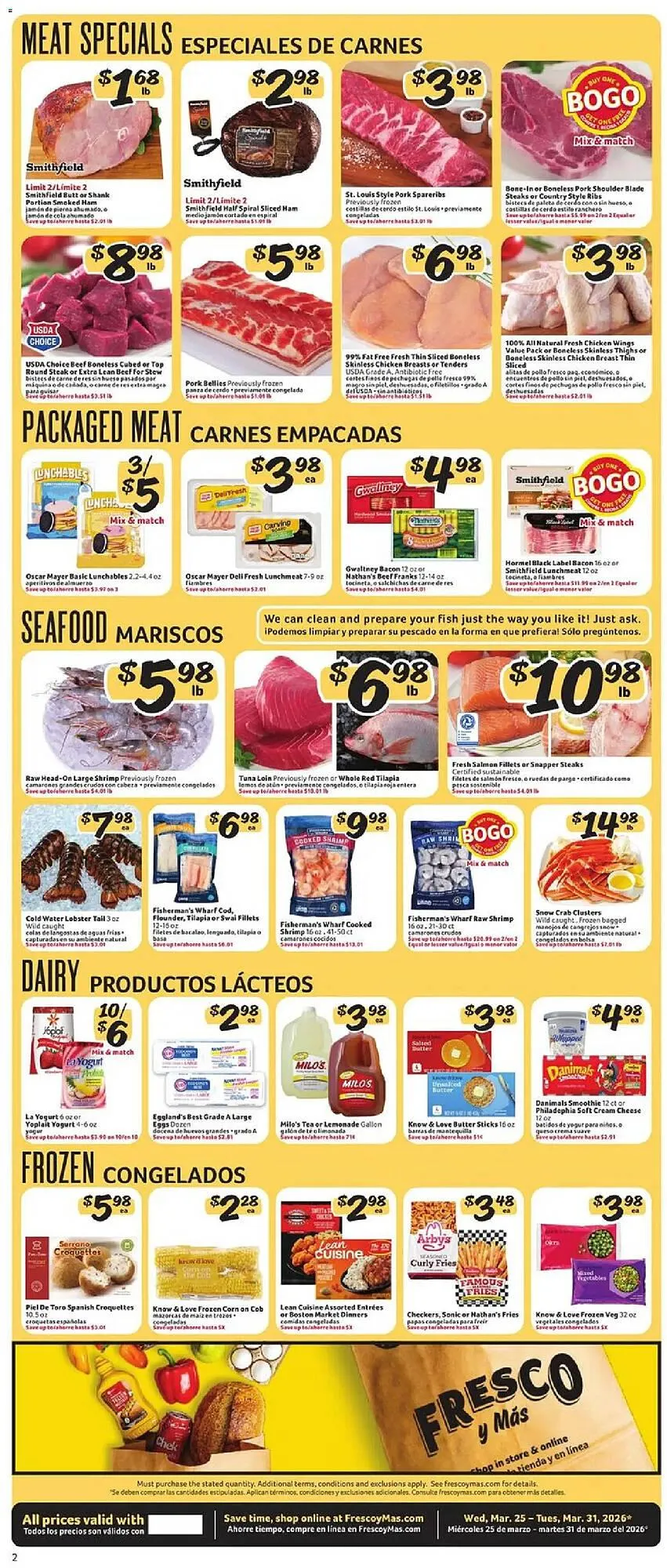 Weekly ad Fresco y Más weekly ad from March 25 to March 31 2026 - Page 2
