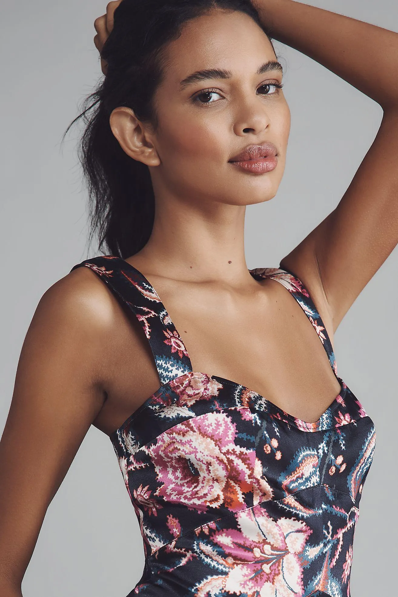 The Jocelyn Sleeveless Slip Midi Dress by Maeve
