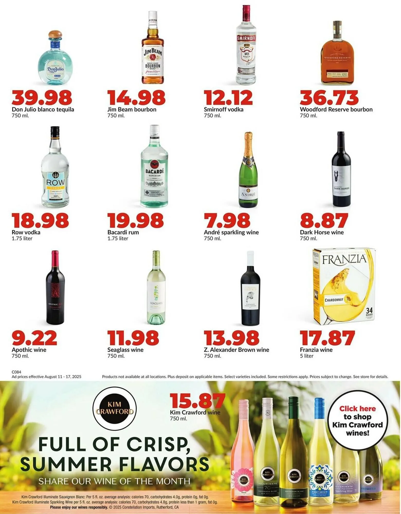 Weekly ad Hy-Vee Weekly Ad from August 11 to August 17 2025 - Page 43