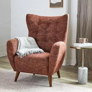 Mod 35" Lounge Chair - Orange Spice