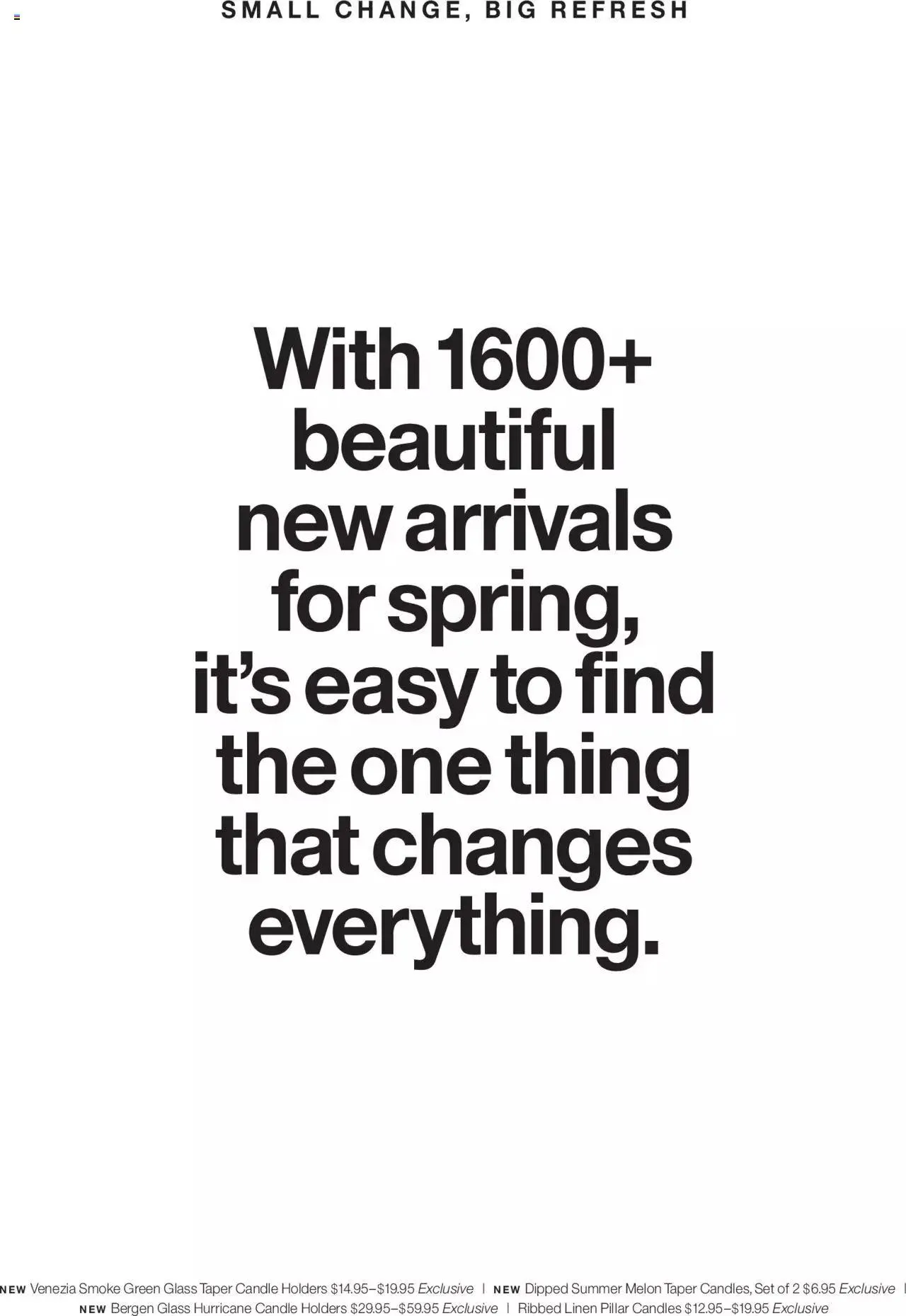 Weekly ad Crate & Barrel - Weekly Ad from April 7 to December 31 2024 - Page 65