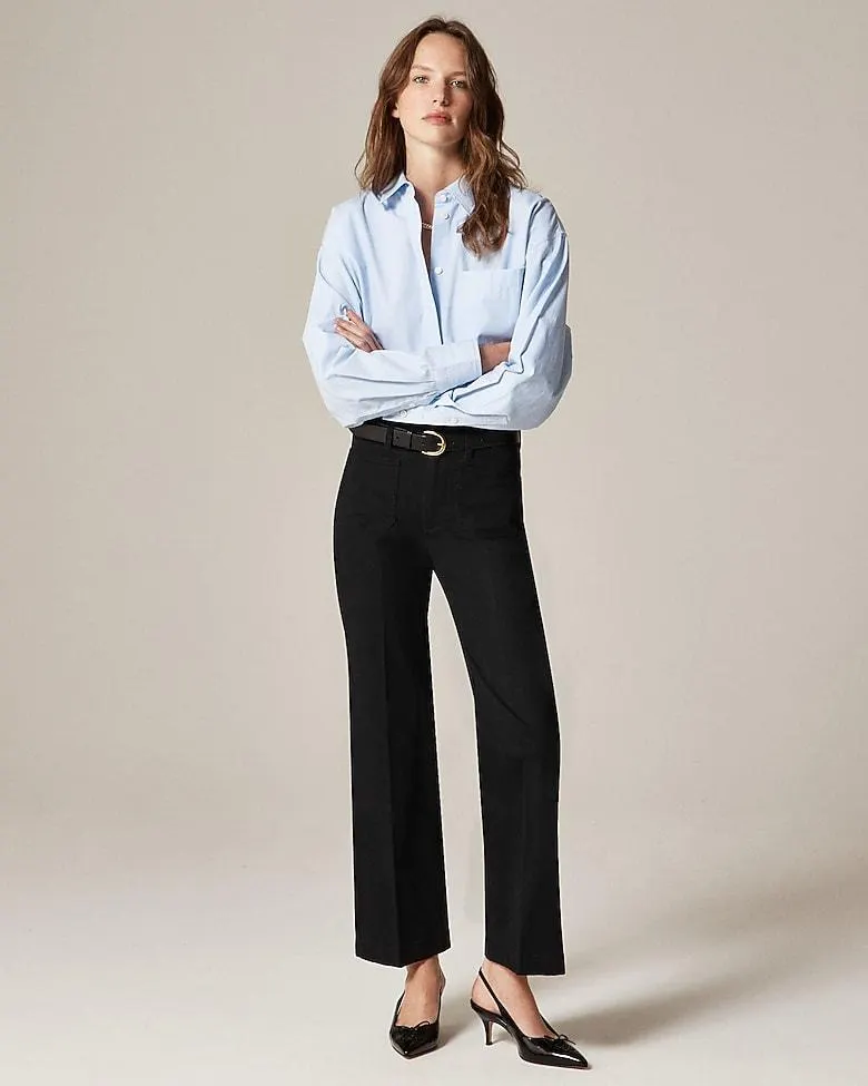 Charley kickout cropped pant in chino
