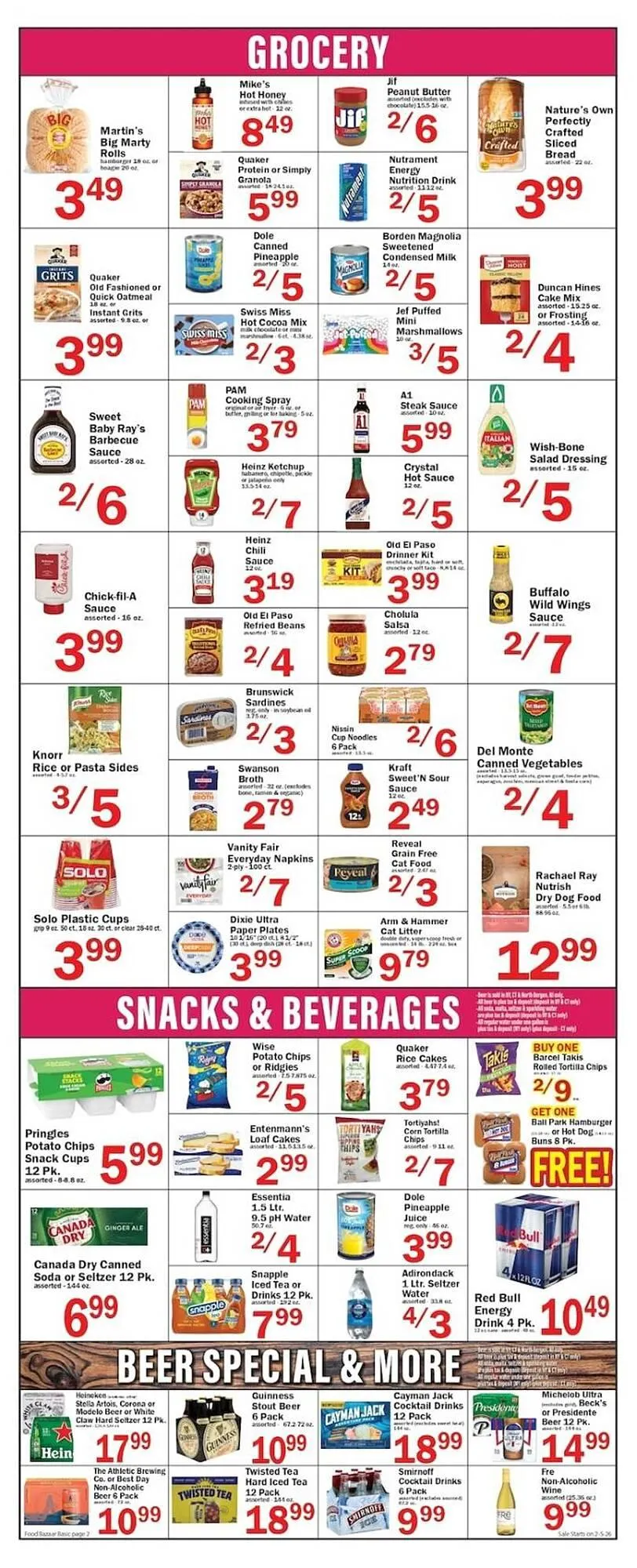 Weekly ad Food Bazaar circular from February 5 to February 11 2026 - Page 2