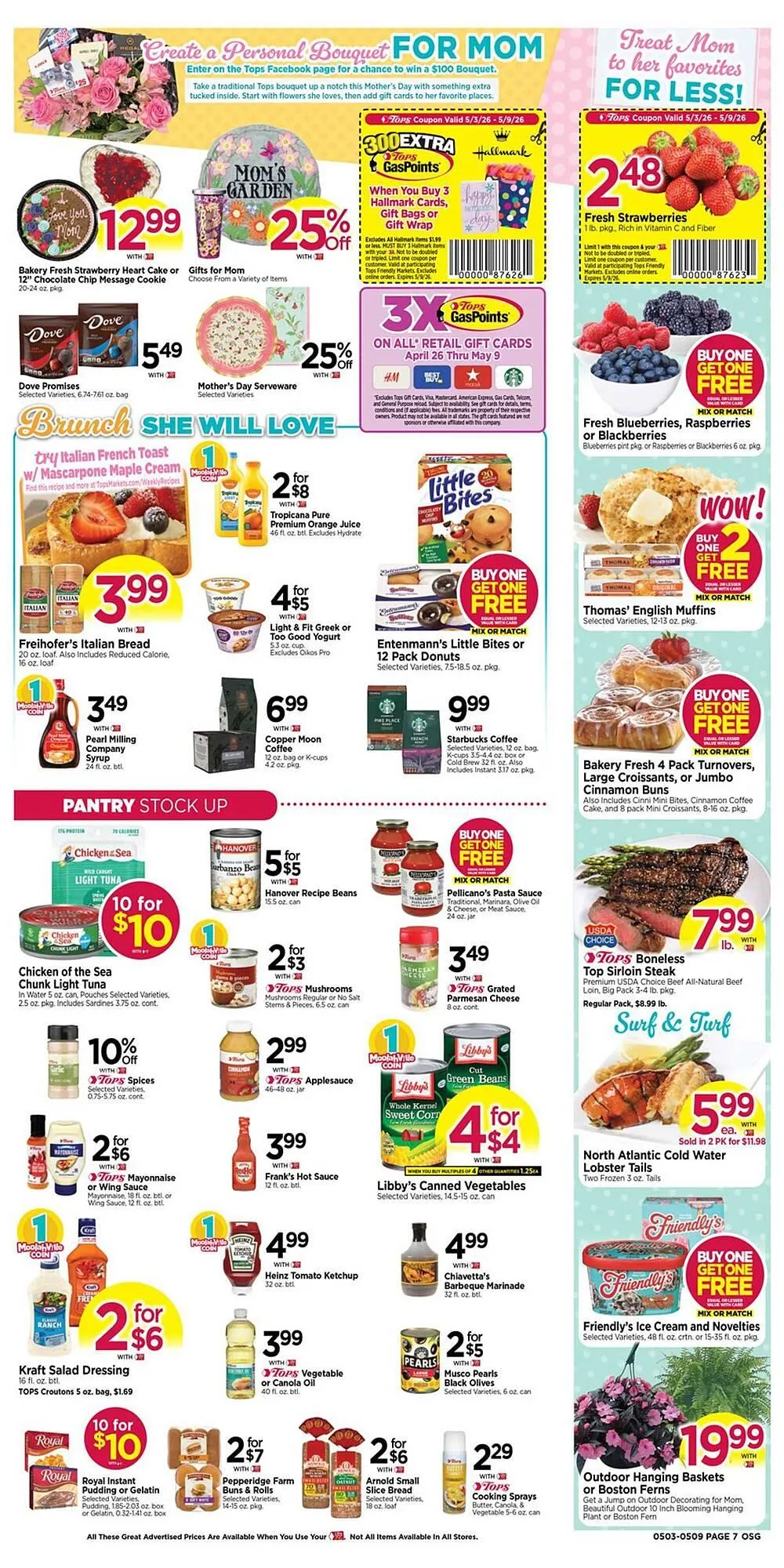 Weekly promotion Tops weekly ad spanning from May 3 to May 9 2026 - Page 7 for Catalogue 365