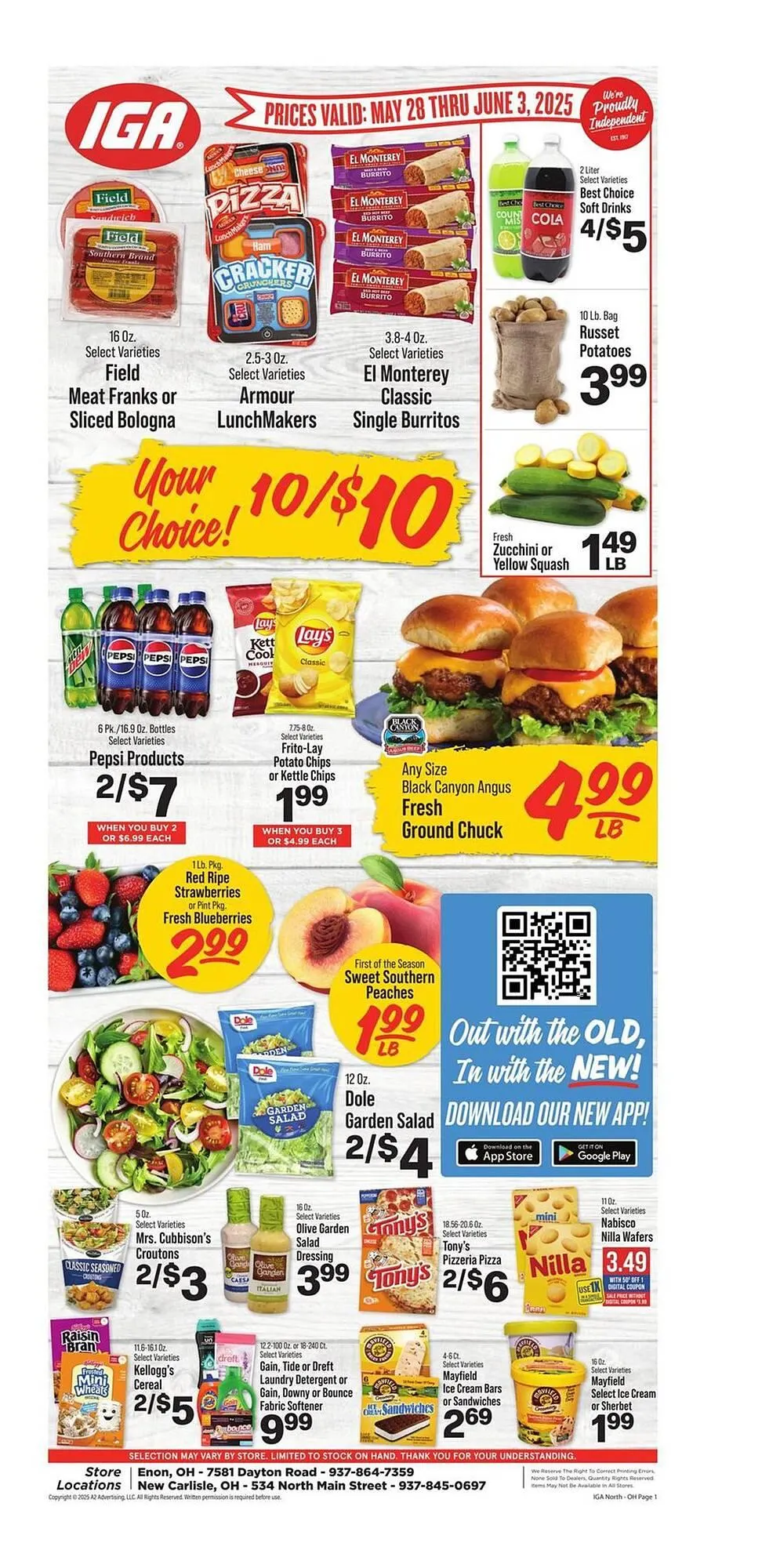 Weekly ad IGA Weekly Ad from May 28 to June 3 2025 - Page 1