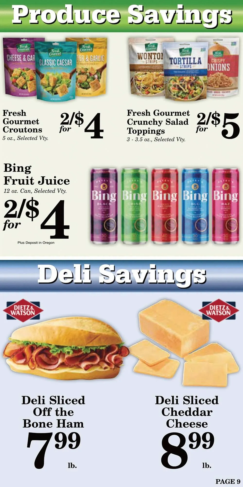 Weekly ad Harvest Foods ad from April 2 to April 29 2025 - Page 10