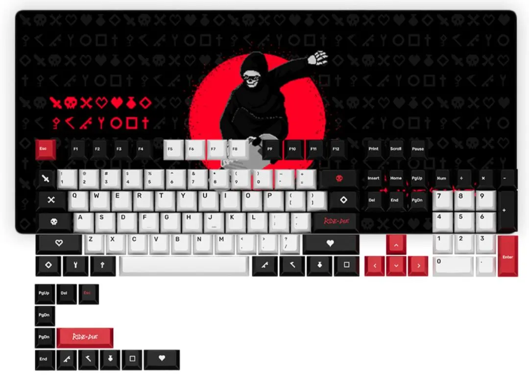 Ride or Die Keycap Combo