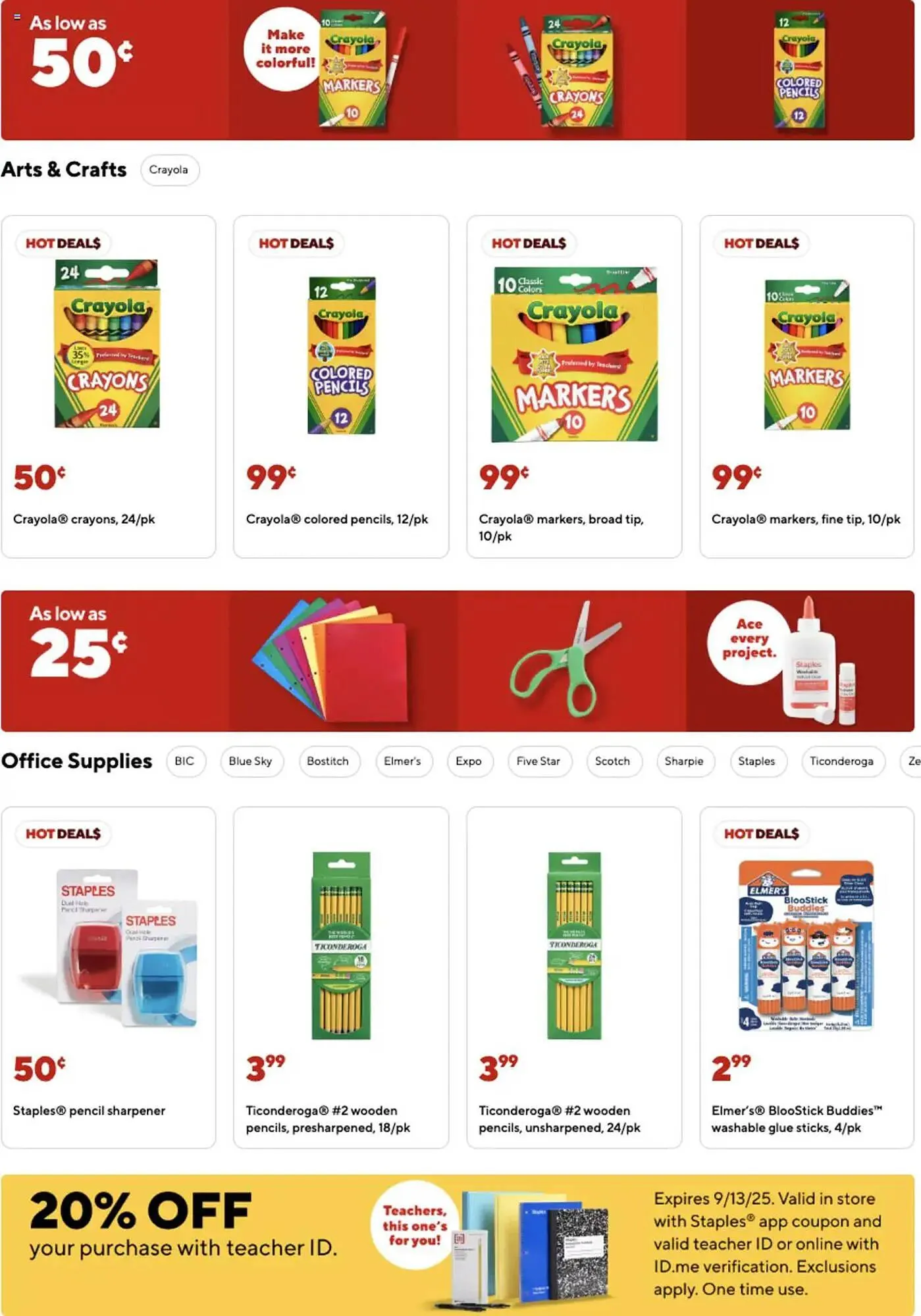 Weekly ad Staples Weekly Ad from August 3 to August 10 2025 - Page 4