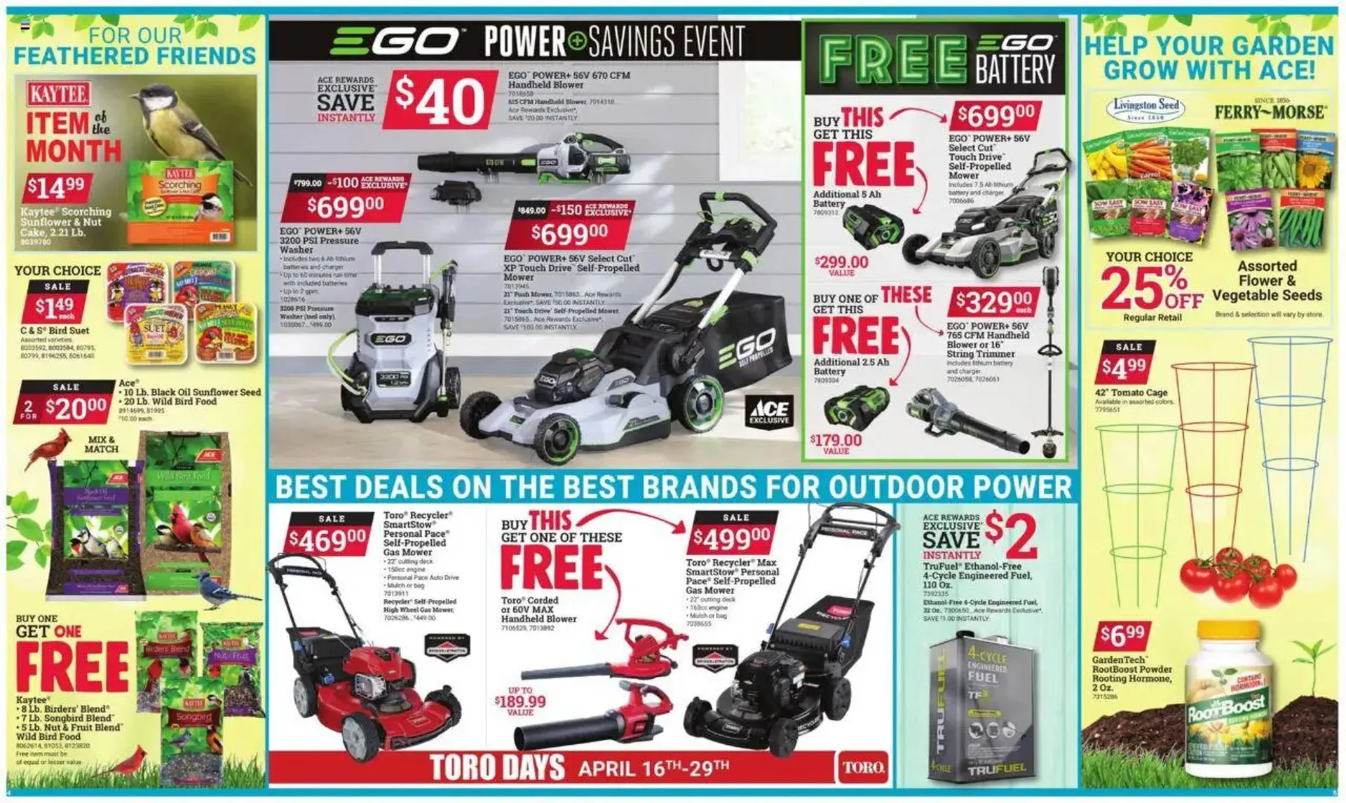 Weekly ad Ace Hardware Weekly Ad from April 1 to April 21 2025 - Page 4