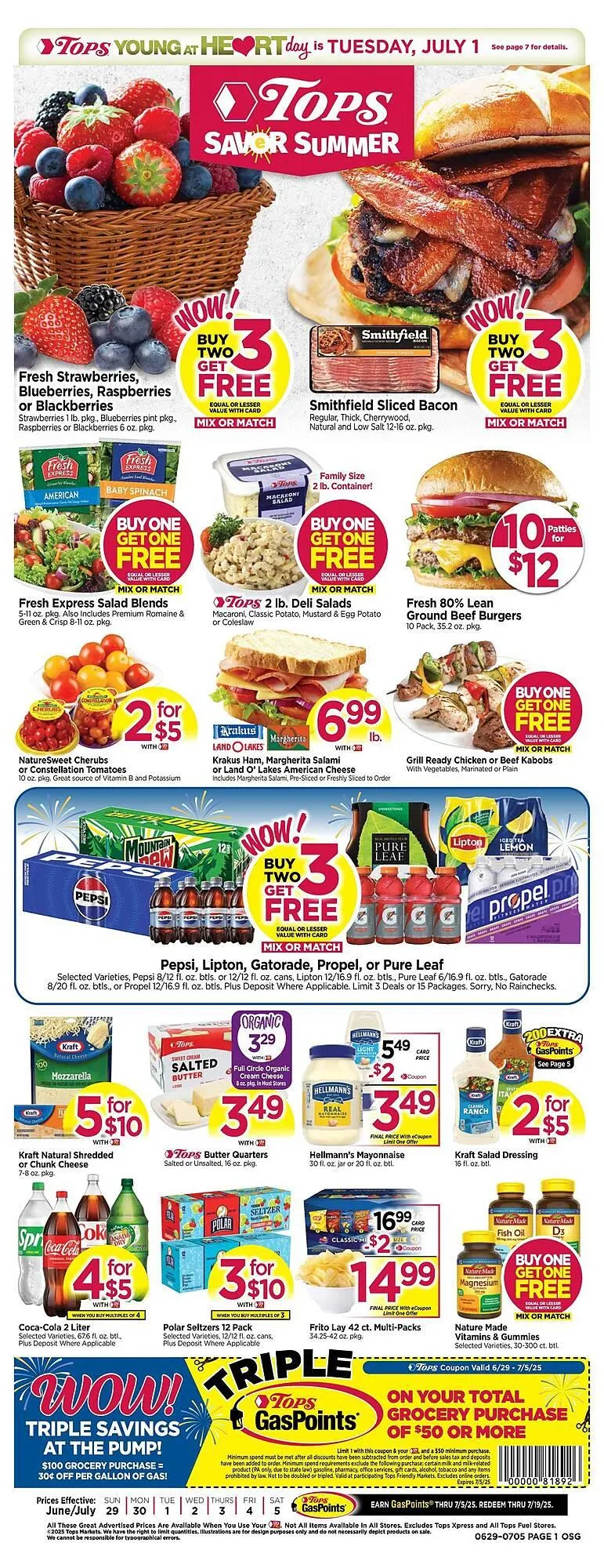 Weekly ad Tops Weekly Ad from June 29 to July 5 2025 - Page 3