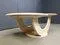 Vintage Two-Tier Travertine Coffee Table, 1970s